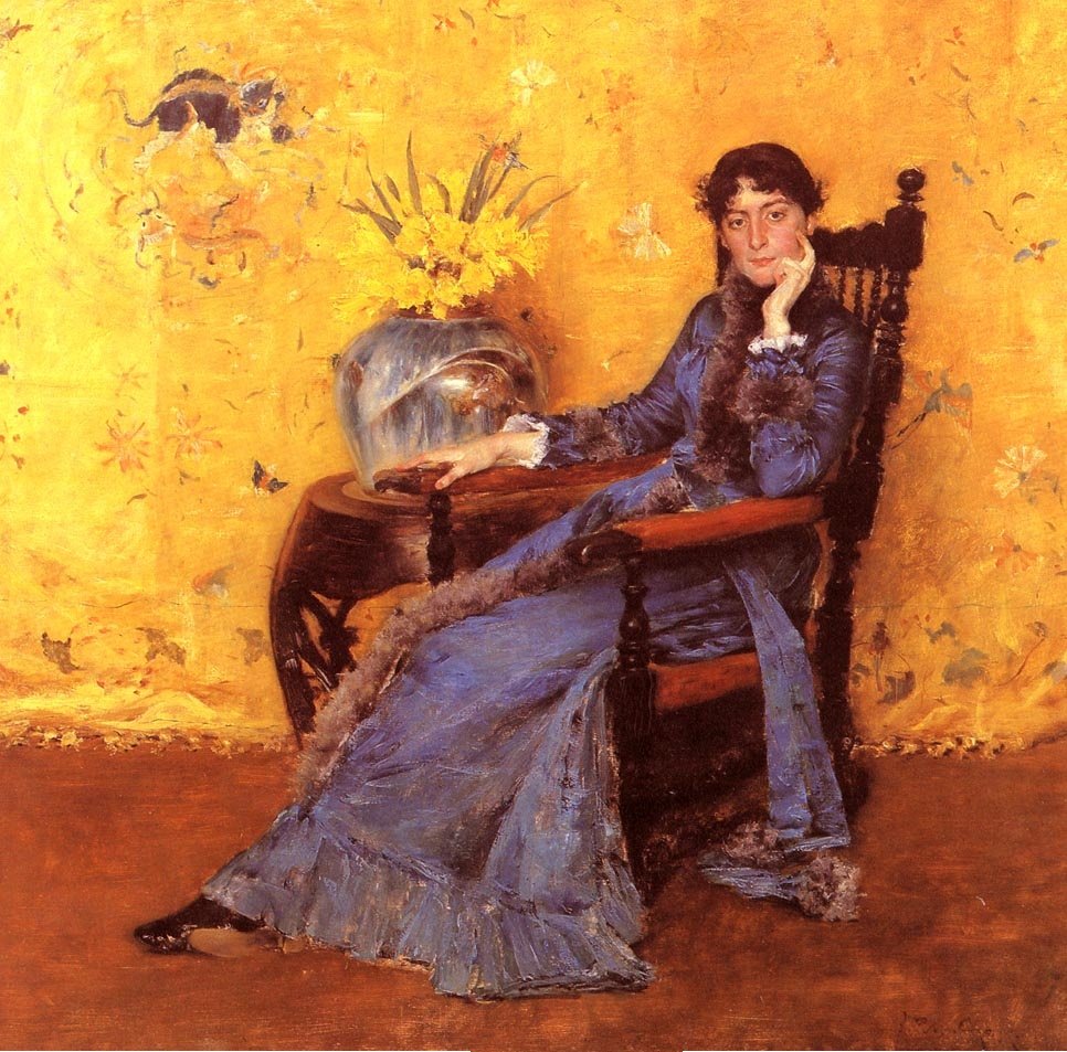 Portrait de Miss Dora Wheeler - William Merritt Chase