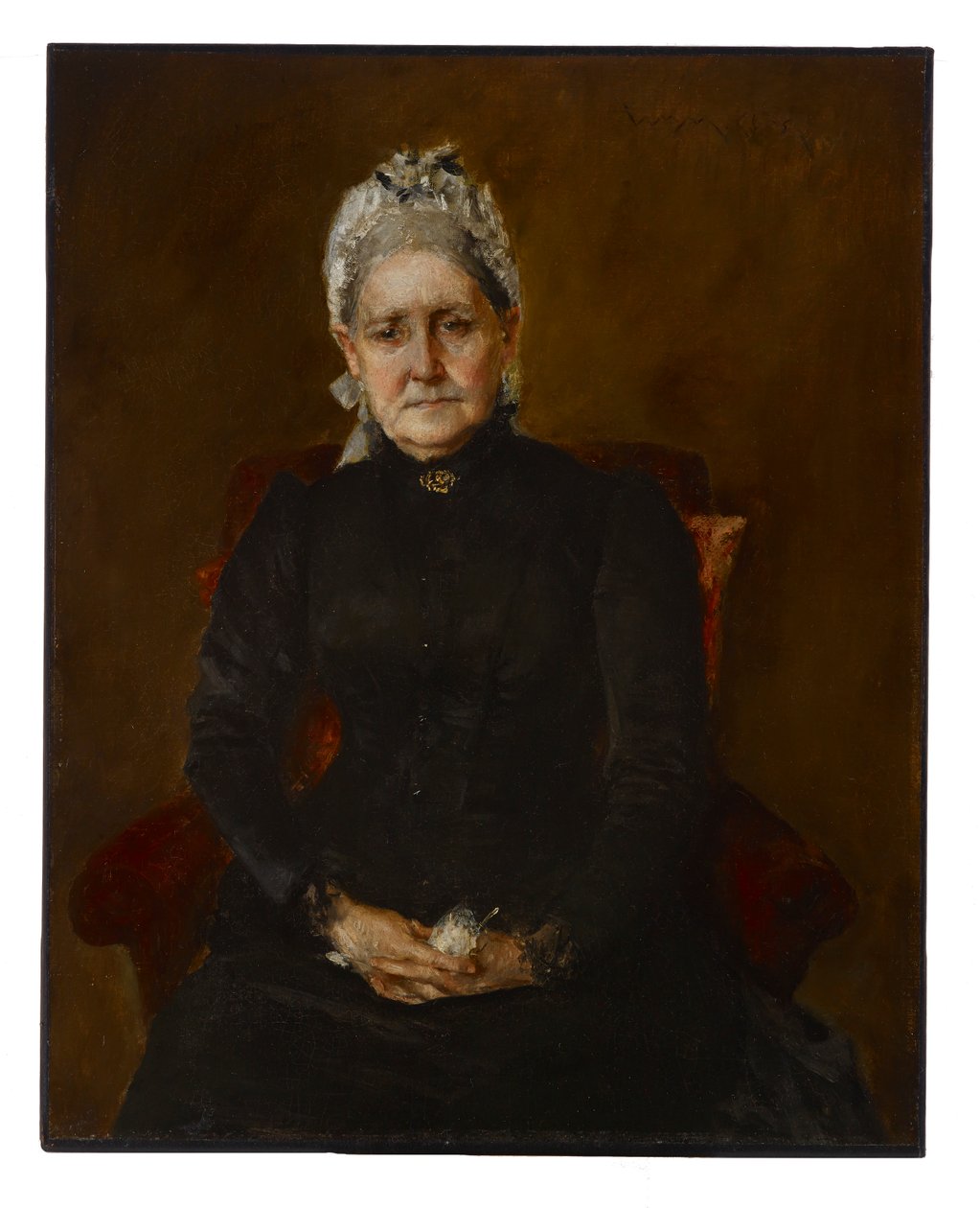 Portrait de ma mère (Sarah Swaim Chase) - William Merritt Chase