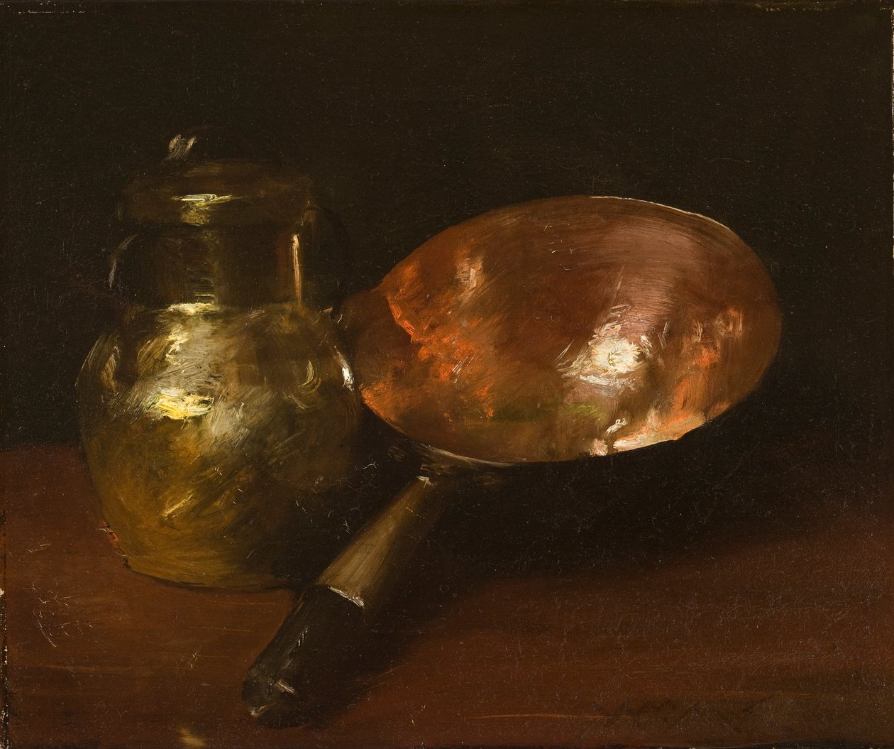 Nature Morte en Cuivre, 1890-93 - William Merritt Chase