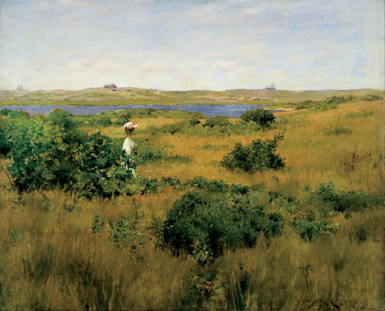 Été à Shinnecock Hills - William Merritt Chase