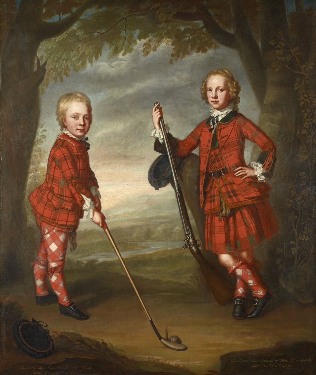Sir James Macdonald et Sir Alexander Macdonald - William Mosman