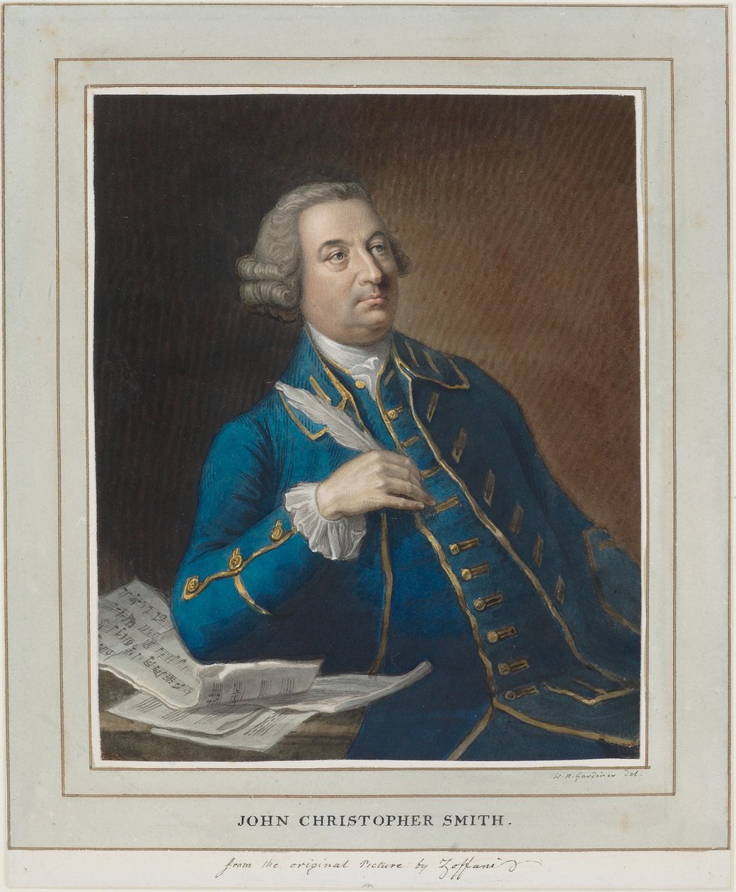 John Christopher Smith, vers 1760 - William Nelson Gardiner