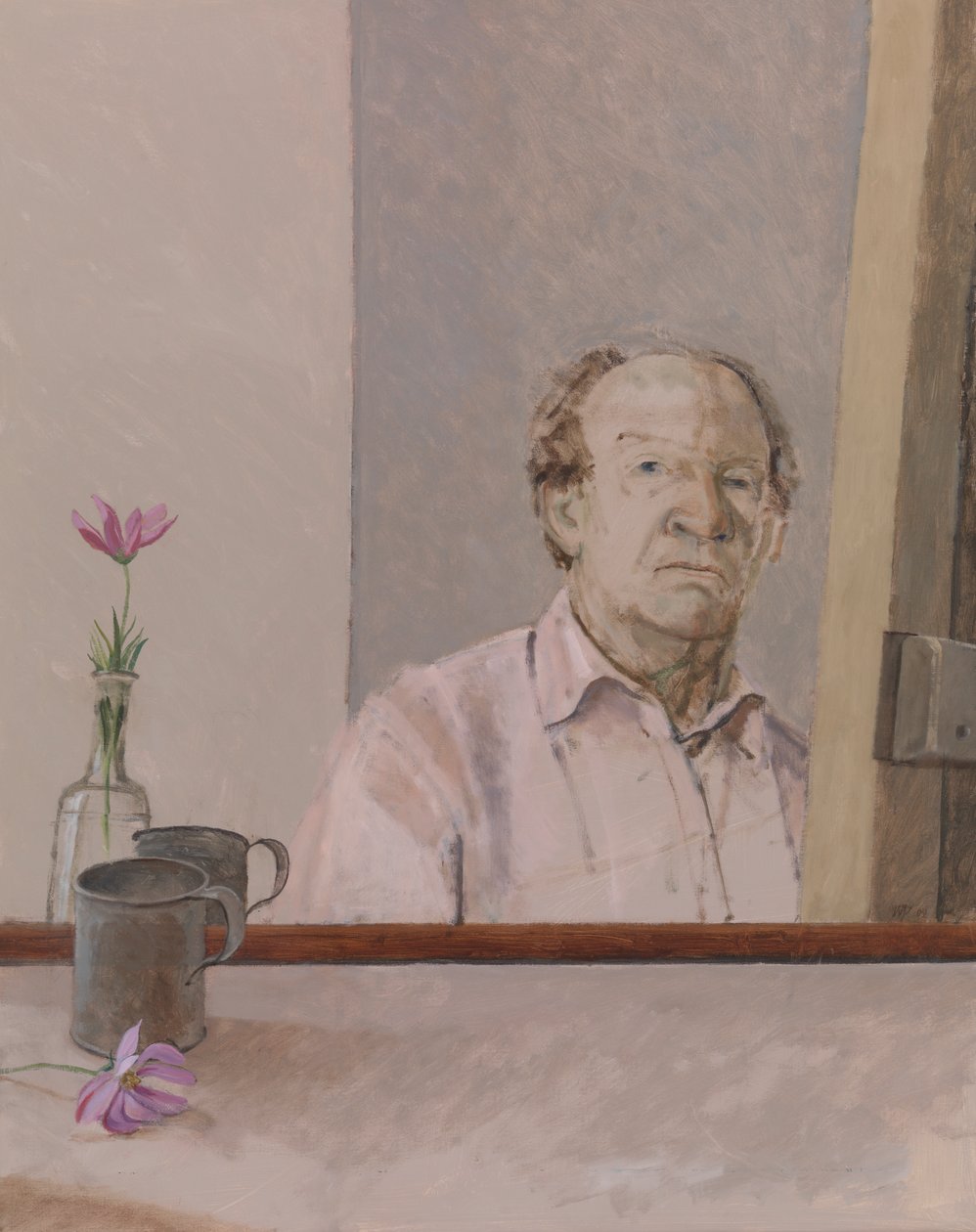 Autoportrait avec une tasse, 2009 - William Packer