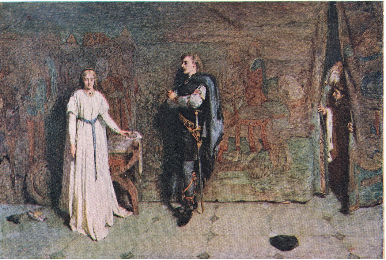 Hamlet et Ophélie - William Quiller Orchardson