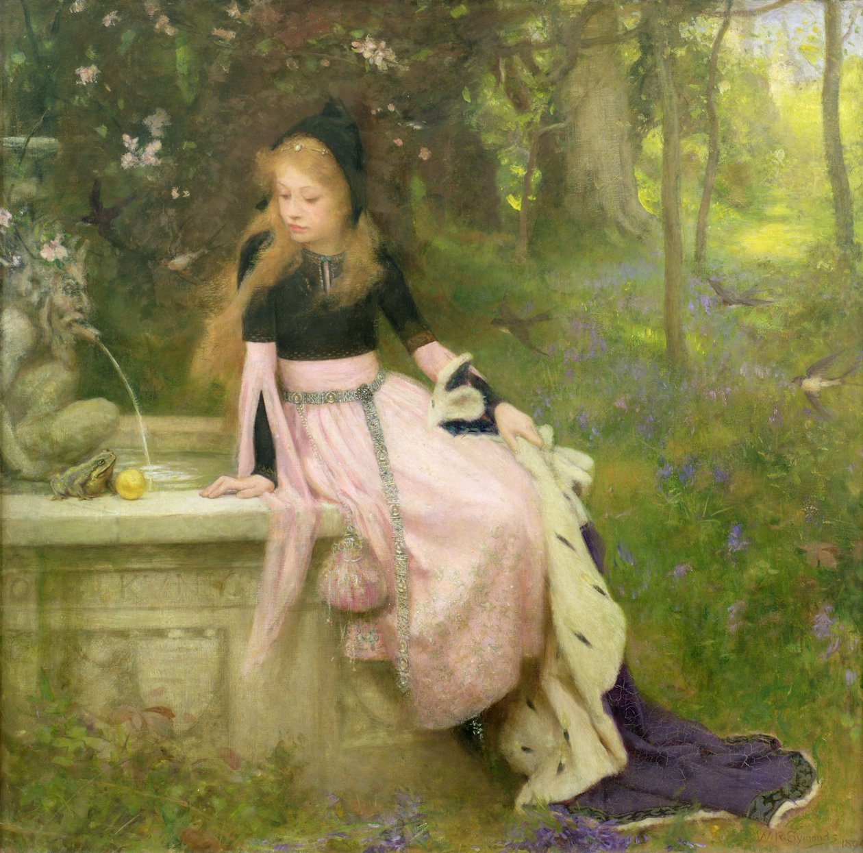 La princesse et la grenouille, 1894 - William Robert Symonds