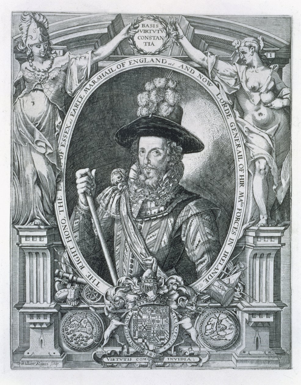 Portrait de Robert Devereux (1566-1601) 2e comte d