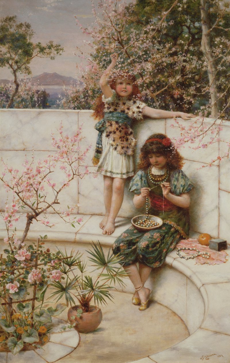Fleurs de printemps, 1889 - William Stephen Coleman