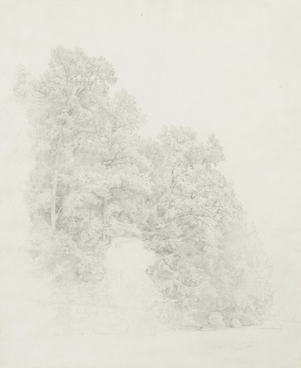 Rive de la Wissahickon, 1869 - William Trost Richards