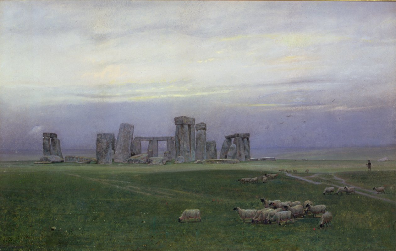 Stonehenge, vers 1882 - William Trost Richards