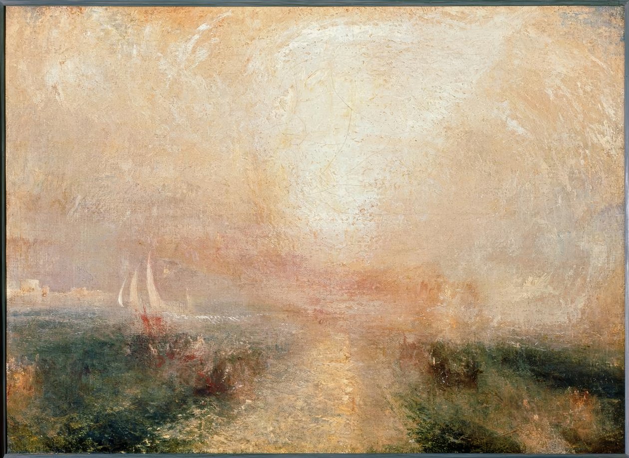 Yacht approchant la côte - Joseph Mallord William Turner