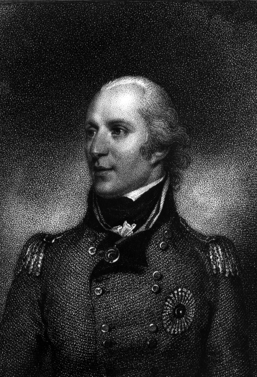 Sir John Stuart, gravé par Anthony Cardon, 1806 - William Wood