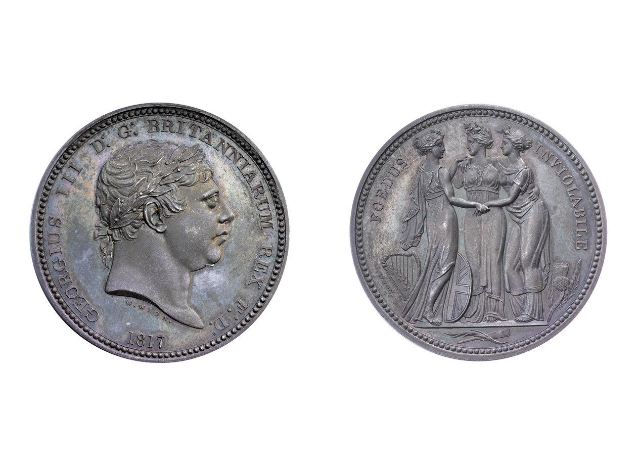 Couronne au motif des Trois Grâces, 1817 - William Wyon