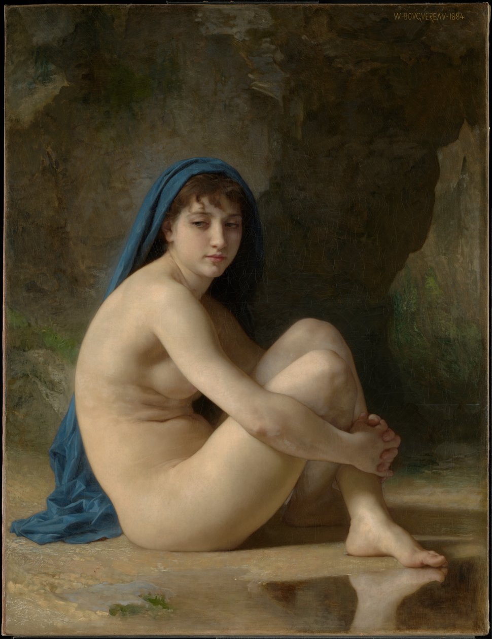 Nu assis - William-Adolphe Bouguereau