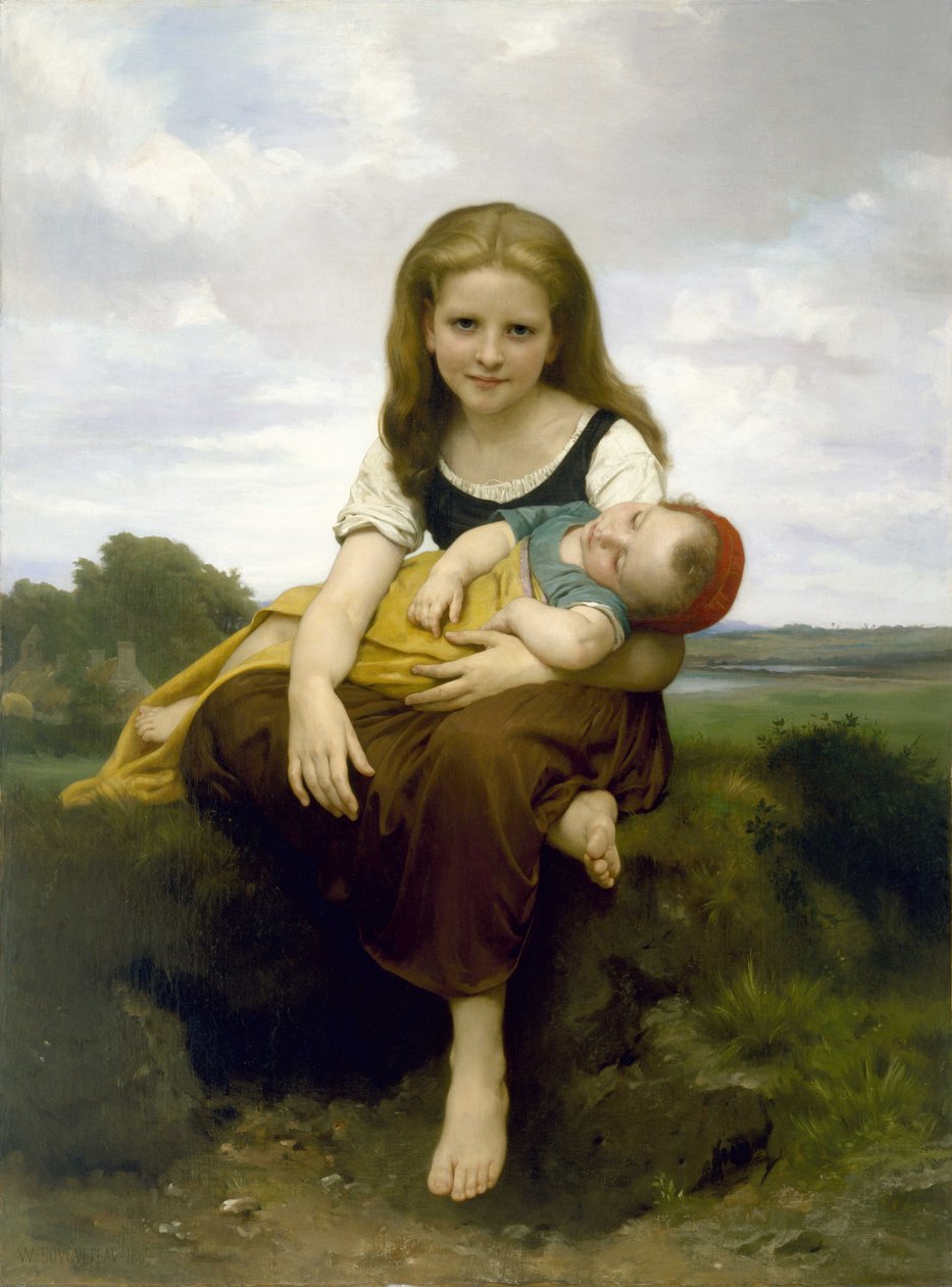La Grande Sœur - William-Adolphe Bouguereau