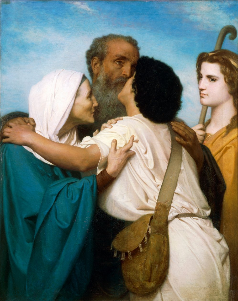 Le Retour de Tobie par William-Adolphe Bouguereau (1825-1905) - William Adolphe Bouguereau