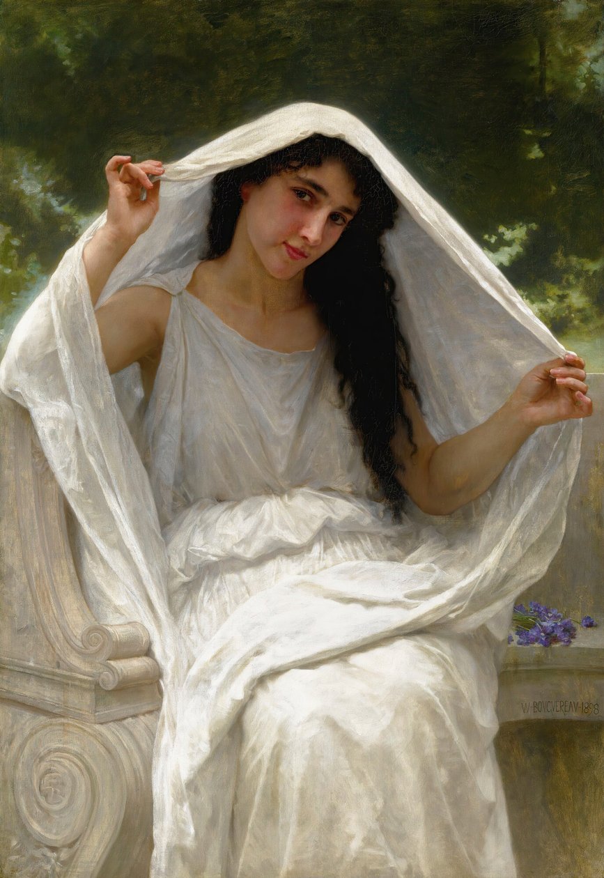 Le voile - William Adolphe Bouguereau