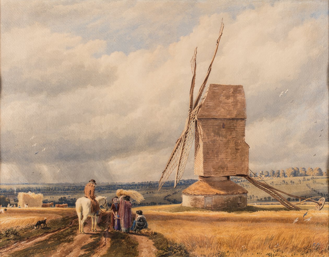 Le vieux moulin - William (1789 1862) Turner