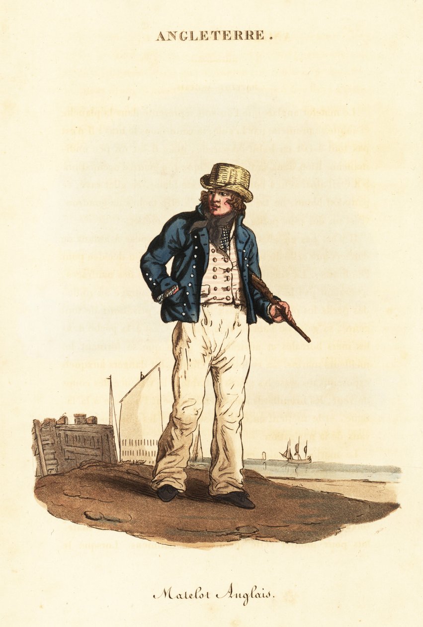 Marin britannique dans la marine de Lord Nelson - William (after) Alexander