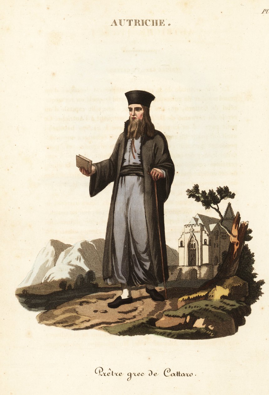 Prêtre orthodoxe grec de Kotor, Monténégro - William (after) Alexander