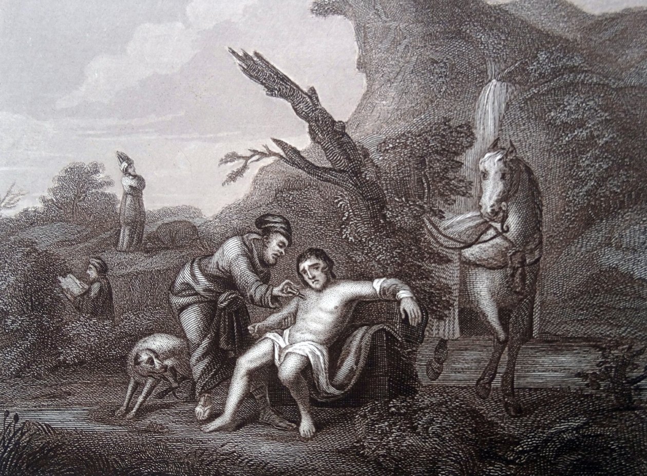 Le bon Samaritain - William (after) Hogarth