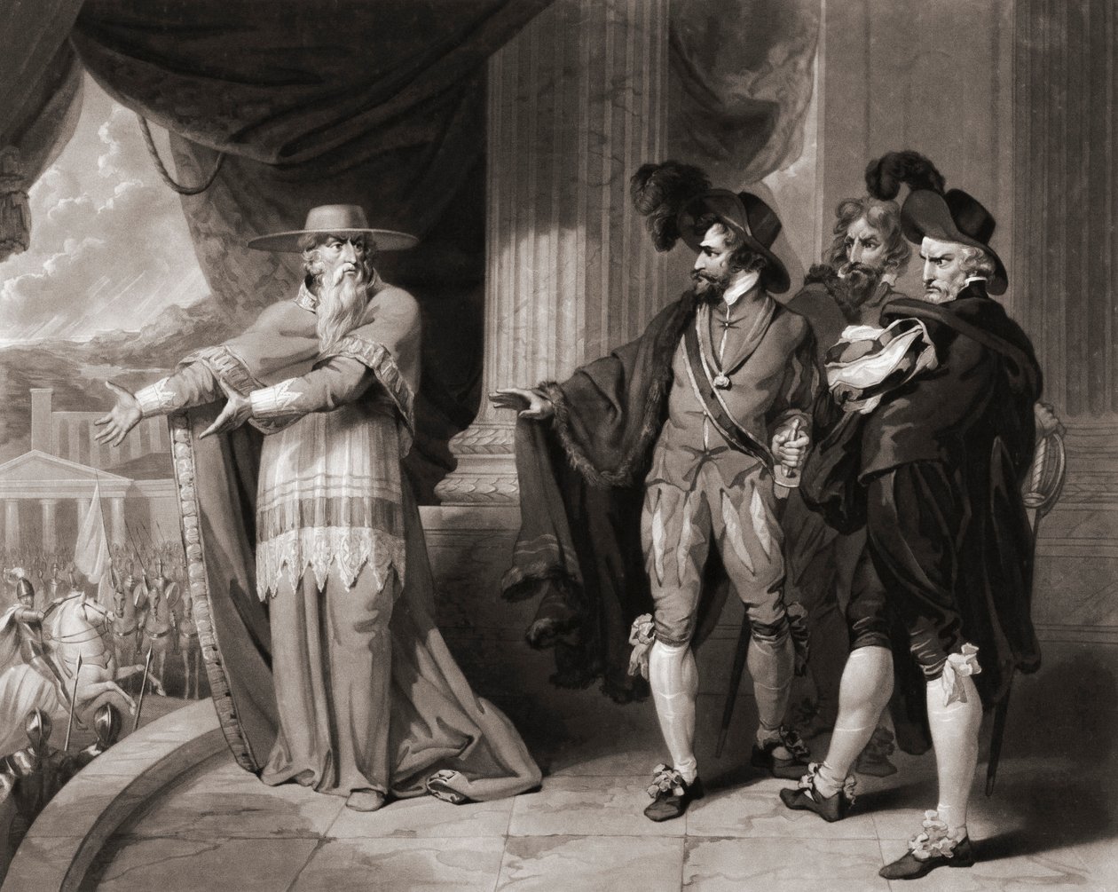 Francisco Jimenez de Cisneros répond aux nobles - William (after) Ward