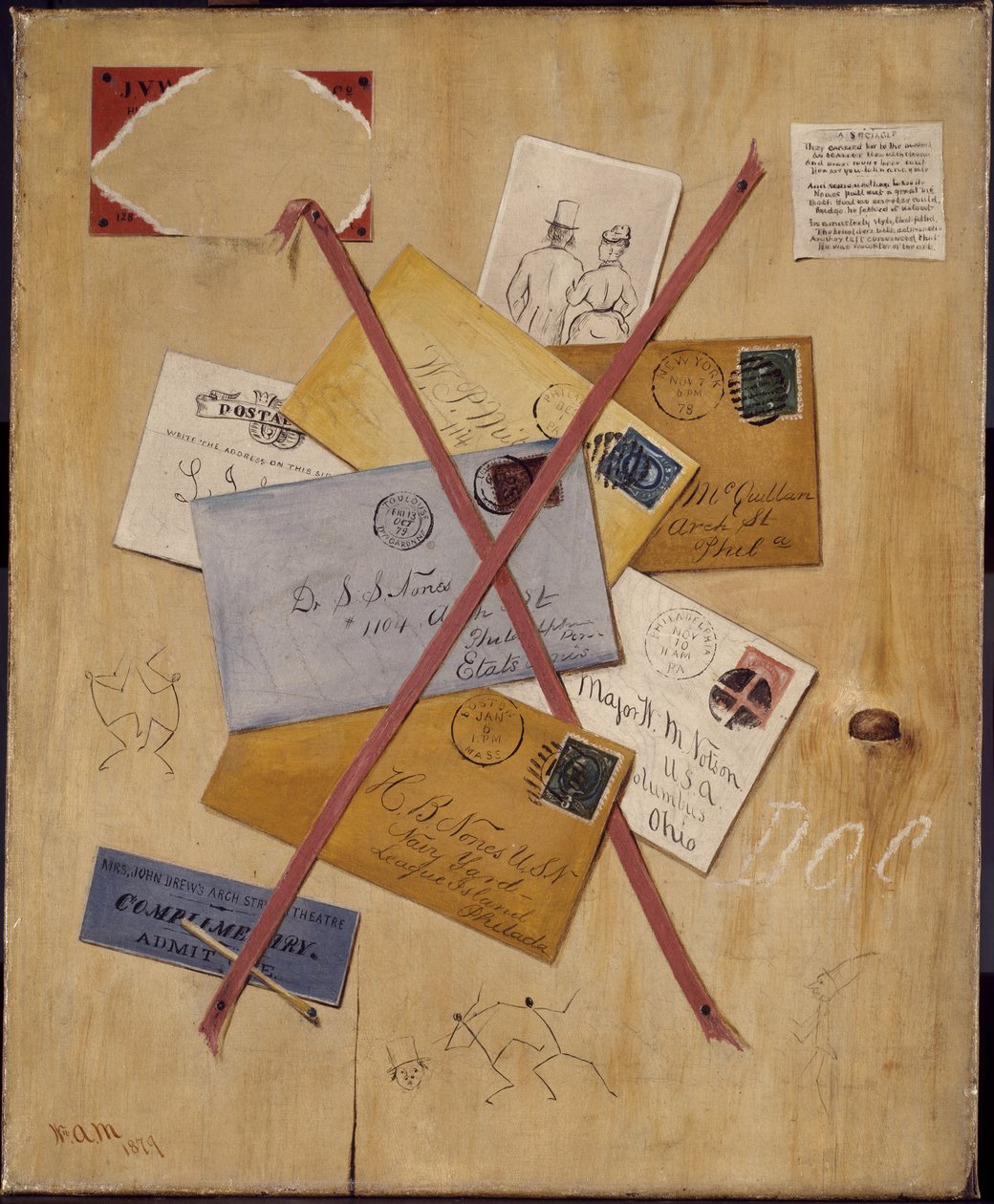 Tableau pour le Dr. Nones, 1879 - William A. Mitchell