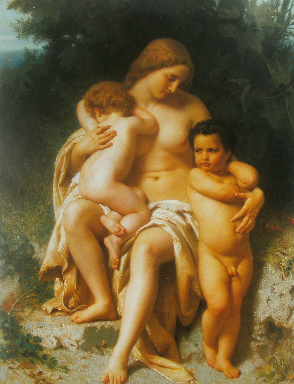 Français :  Première discorde The first Quarrel - William Adolphe Bouguereau