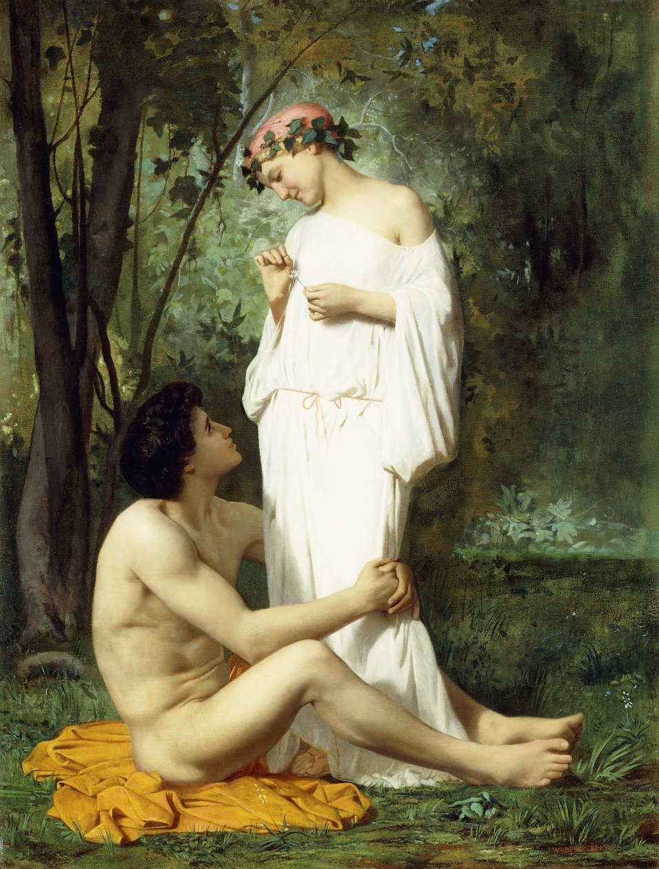 Idylle - William-Adolphe Bouguereau
