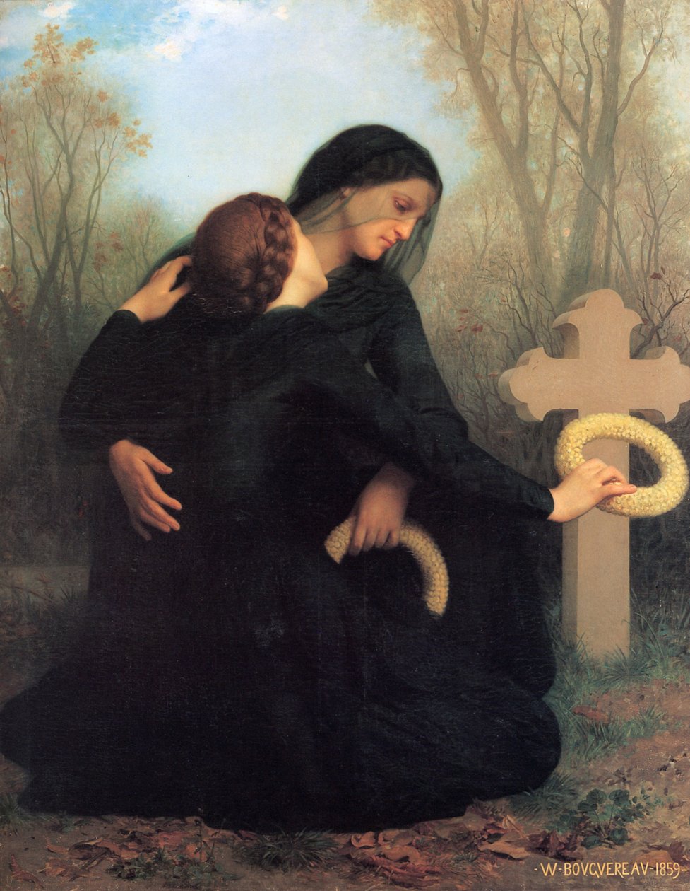 Le jour des morts - William Adolphe Bouguereau