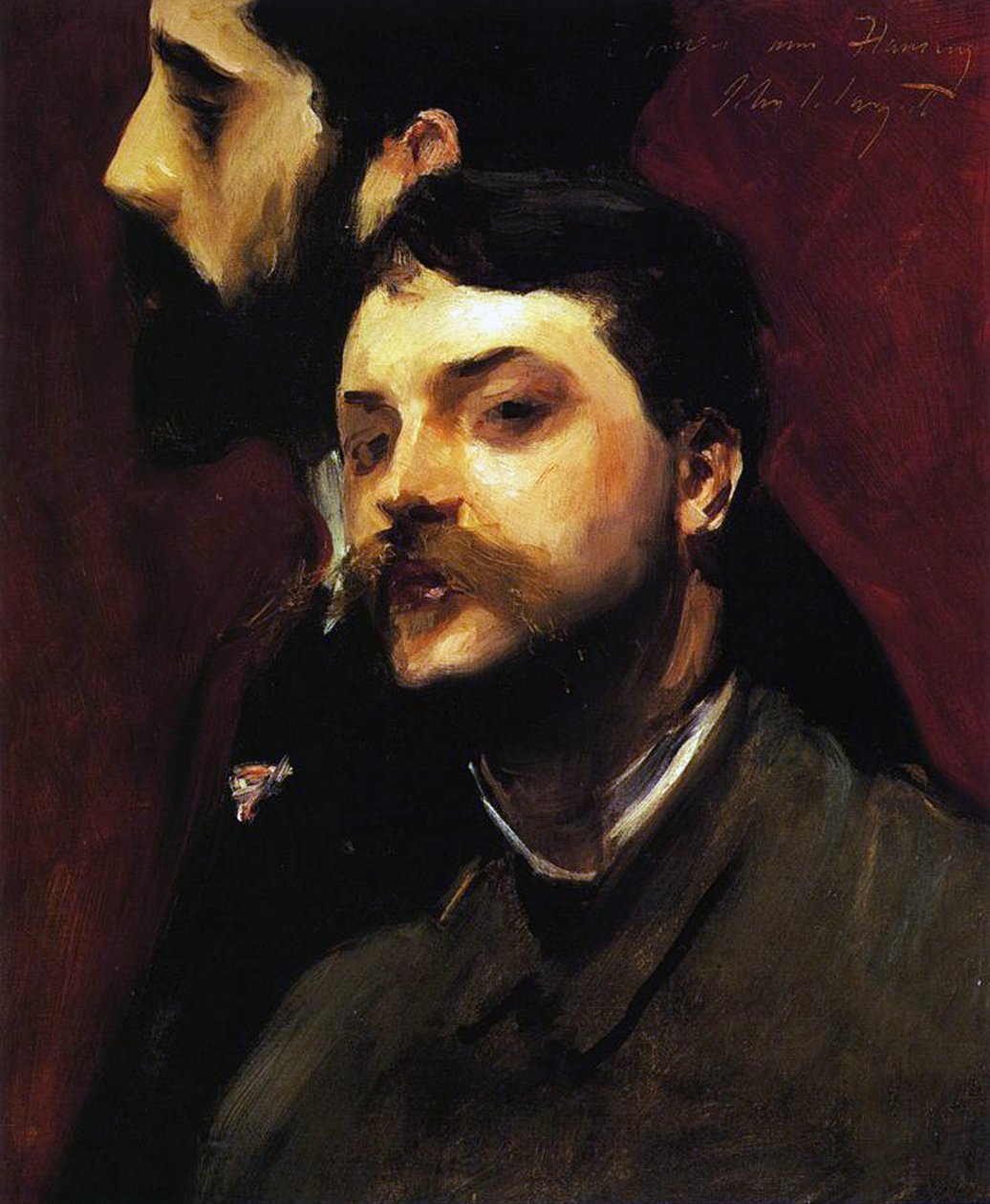 Les peintres François Flameng et Paul Helleu, vers 1880 - William Adolphe Bouguereau