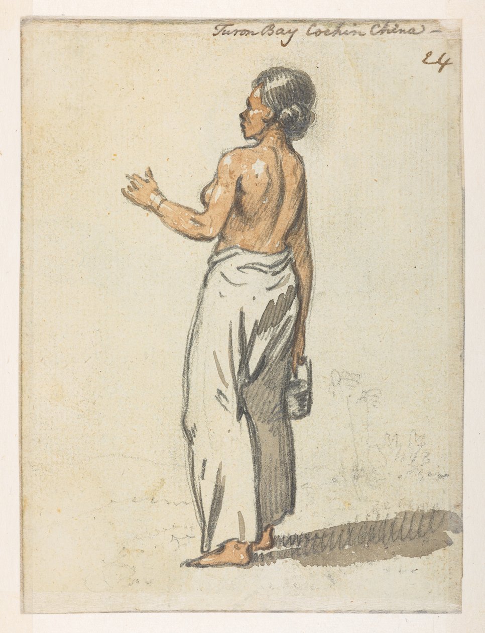 Femme de la baie de Turon, Cochinchine, de l