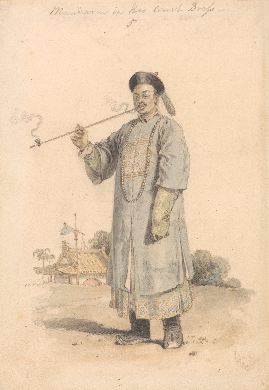 Un mandarin en habit de cour - William Alexander