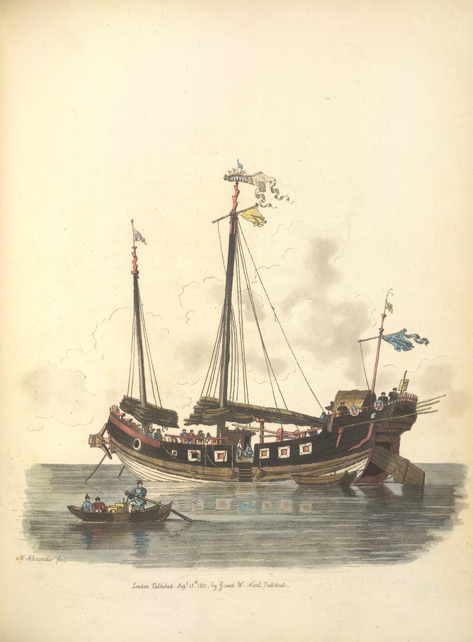 Un navire de guerre - William Alexander
