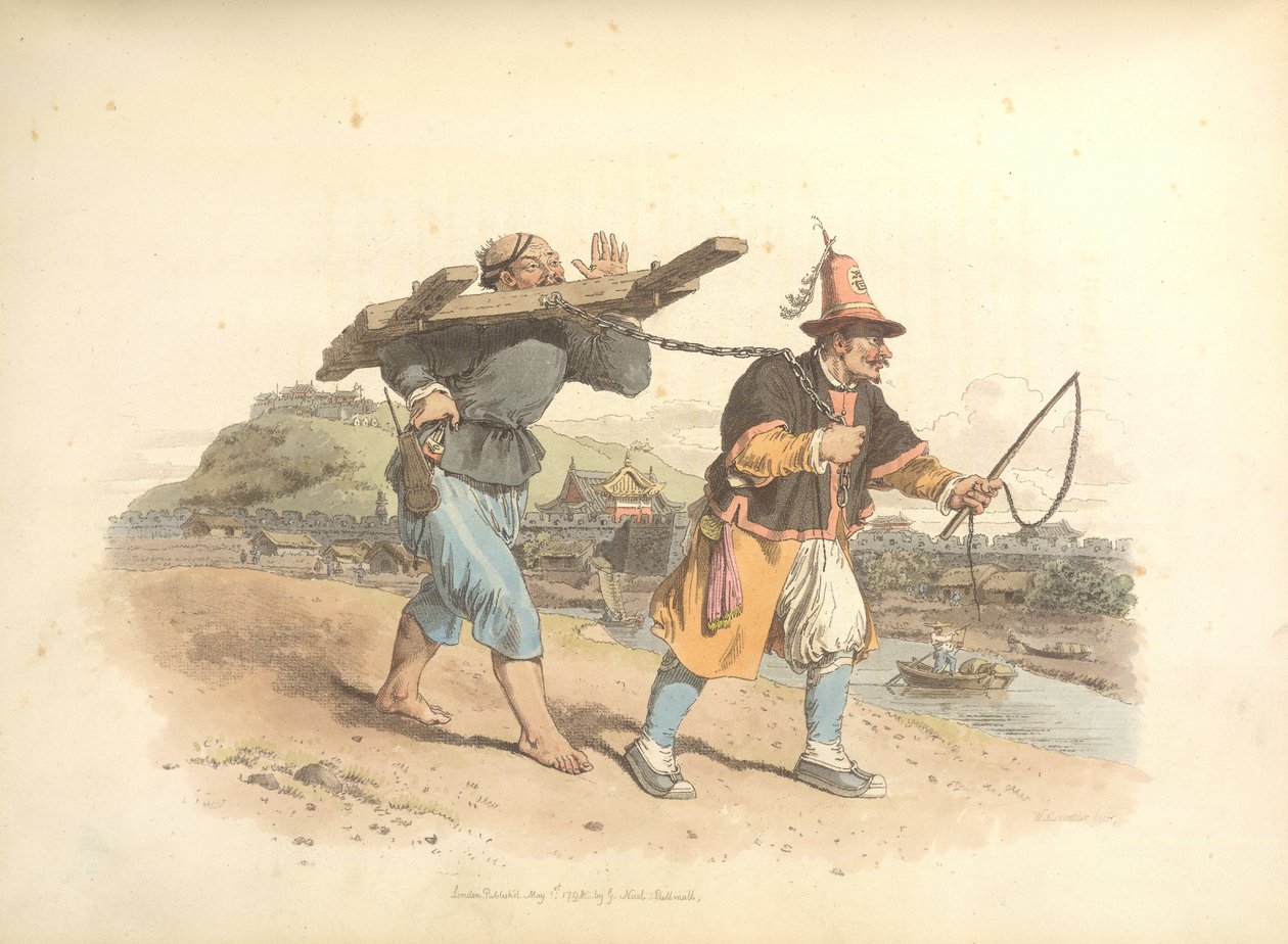 Punition du Cangue - William Alexander
