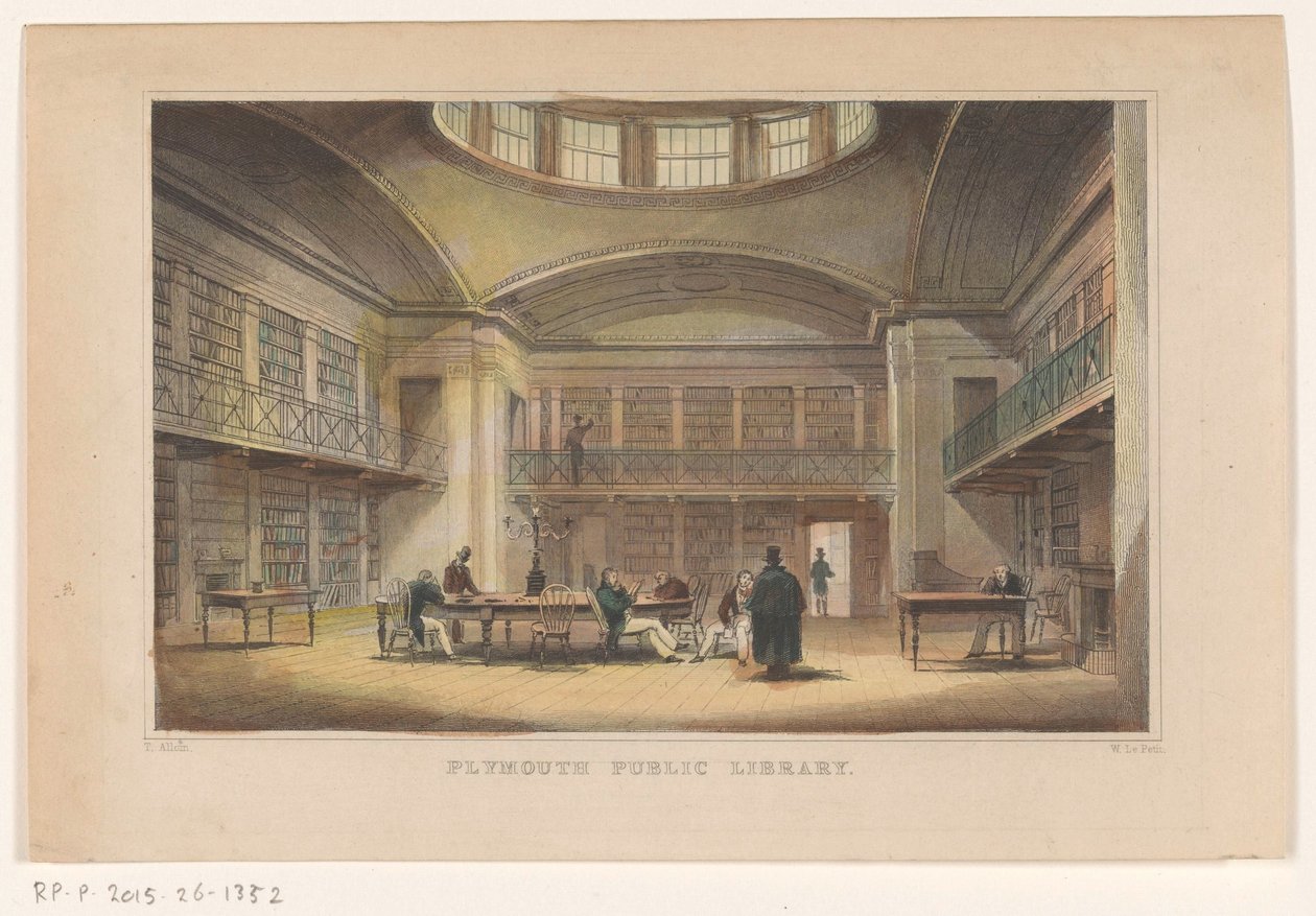 Bibliothèque publique de Plymouth - William Alexander Le Petit