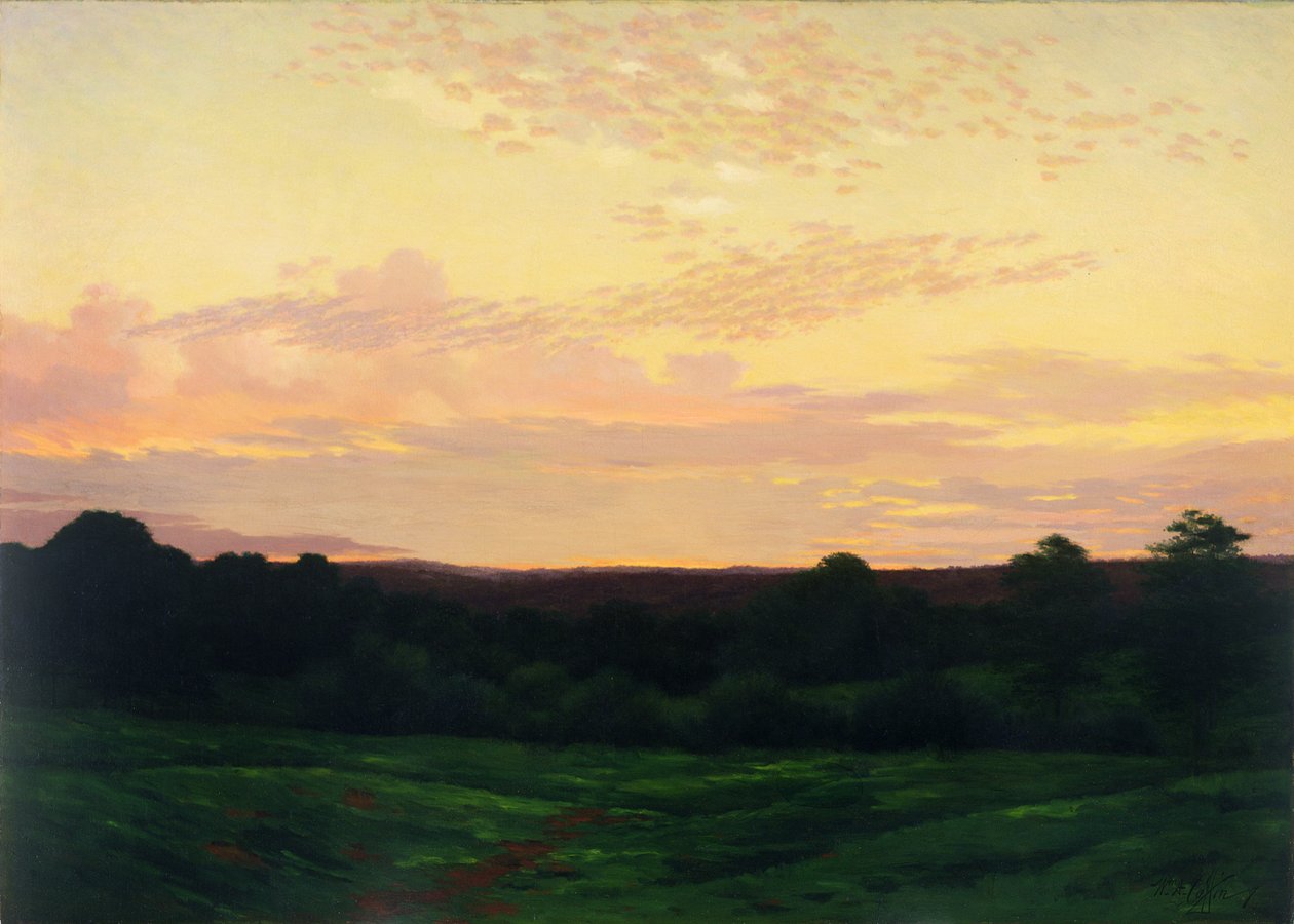 Soirée, Vallée de Somerset, Pennsylvanie, c.1898 - William Anderson Coffin