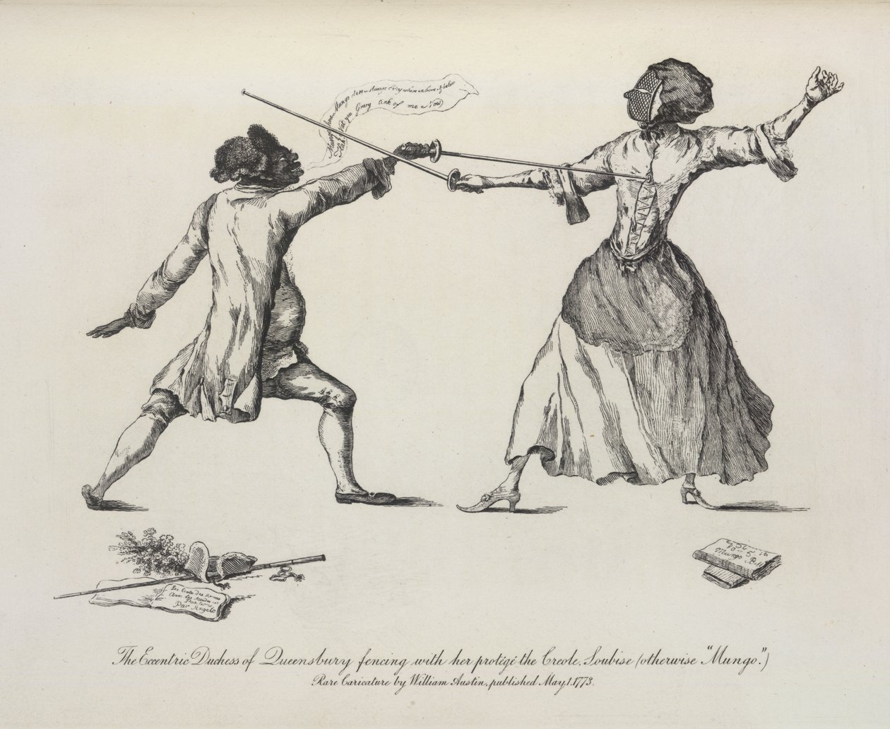 La duchesse de Queensberry et Soubise - William Austin