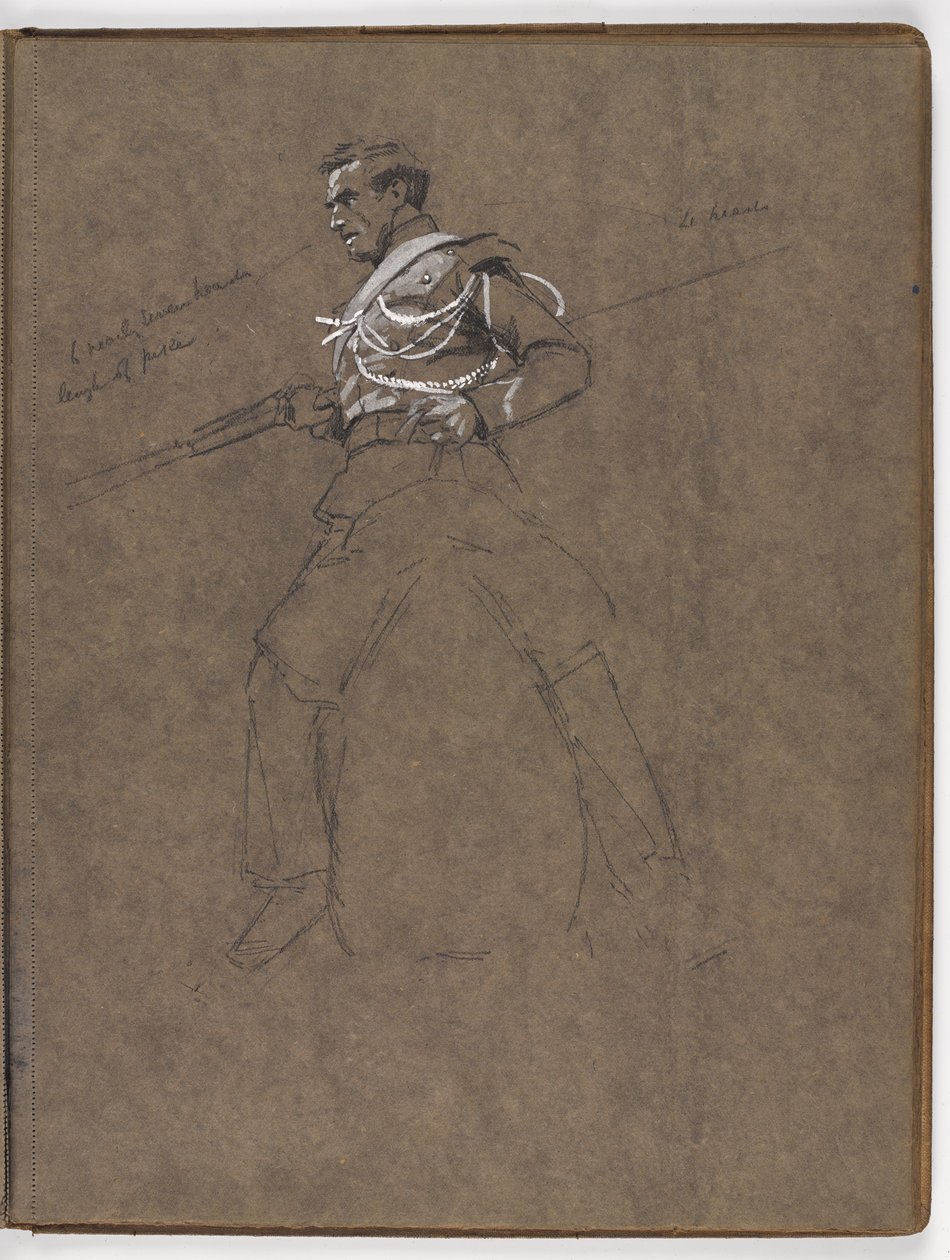 Étude pour la peinture à l