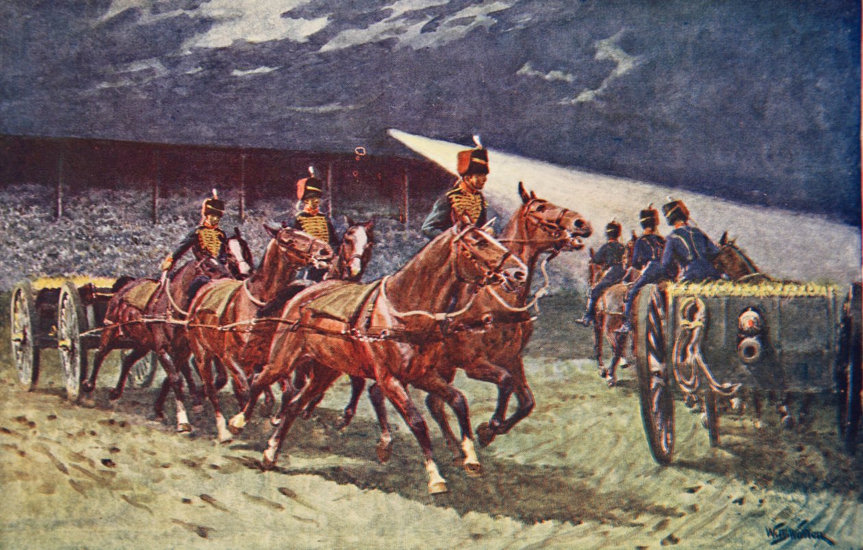La Royal Horse Artillery au Searchlight Tattoo - William Barnes Wollen