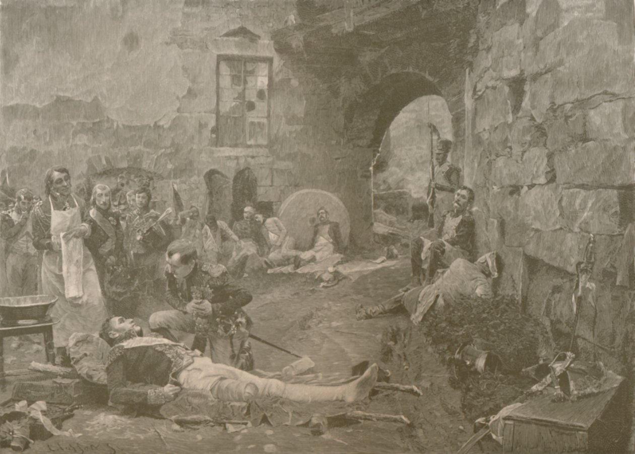 Napoléon et le Maréchal Lannes à Essling, 1809, 1896 - William Baxter Palmer Closson