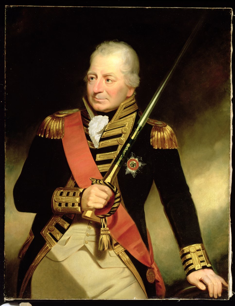 Portrait de John Jervis, Premier Comte de St. Vincent, vers 1805 - William Beechey