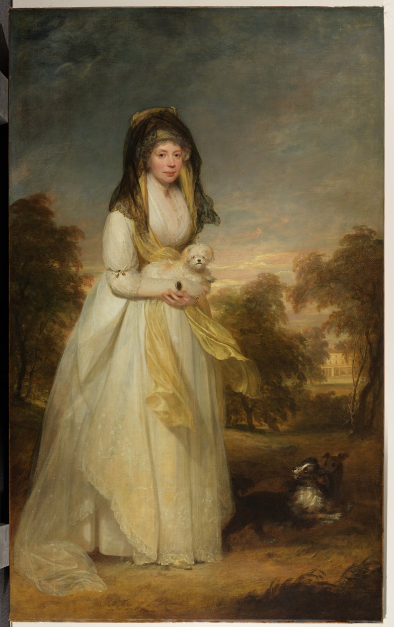 Portrait de la reine Charlotte (1744-1818) - William Beechey