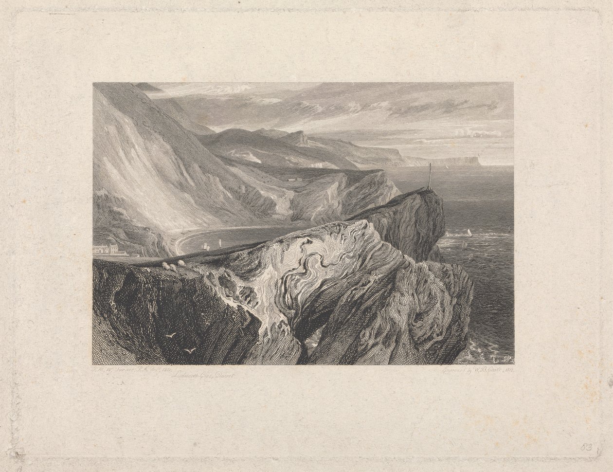 Lulworth Cove, Dorset - William Bernard Cooke