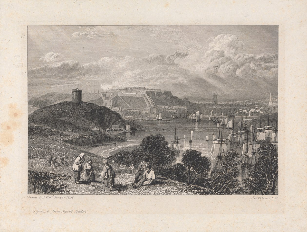 Plymouth, avec Mount Batten - William Bernard Cooke