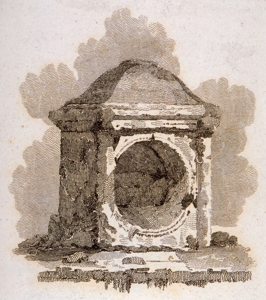 La Pierre de Londres, Cannon Street, City de Londres, 1806 - William Bernard Cooke