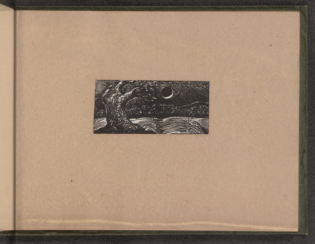Arbre Foudroyé et Récoltes Aplaties - William Blake