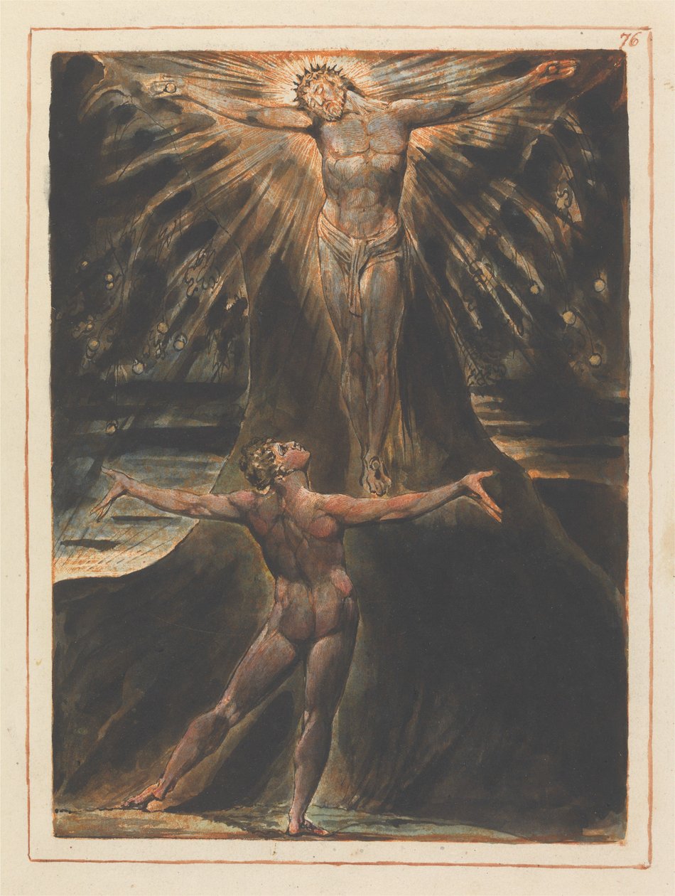 Frontispice du chapitre 4 (planche 76) - William Blake