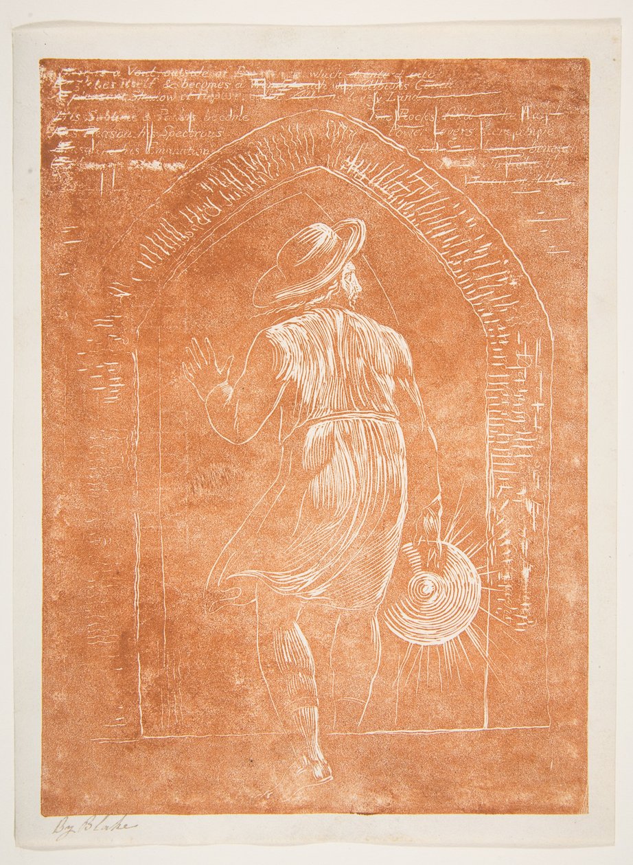 Frontispiz zu Jerusalem, die Emanation des großen Albion - William Blake