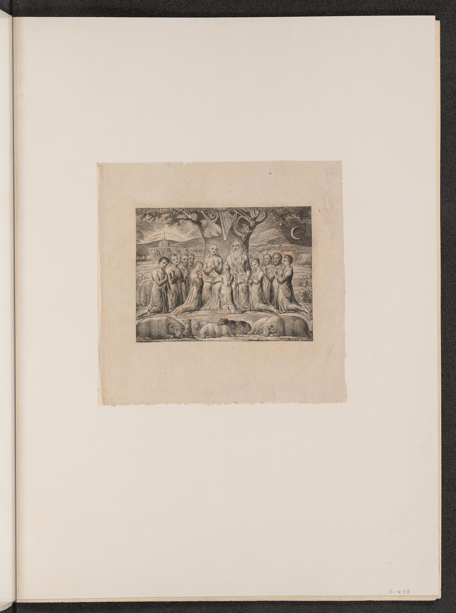 Job et sa famille - William Blake