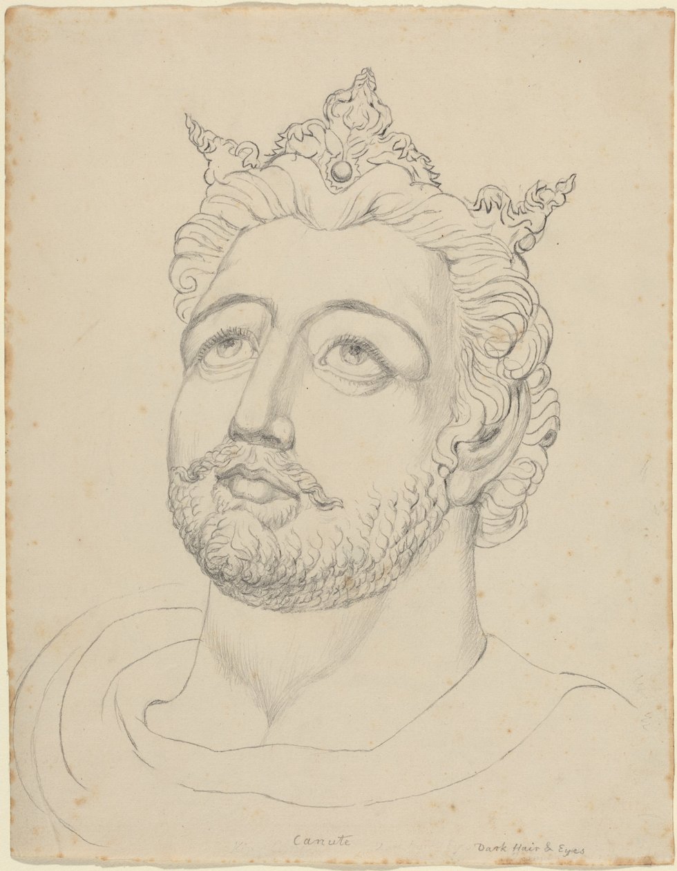 Le roi Knut - William Blake